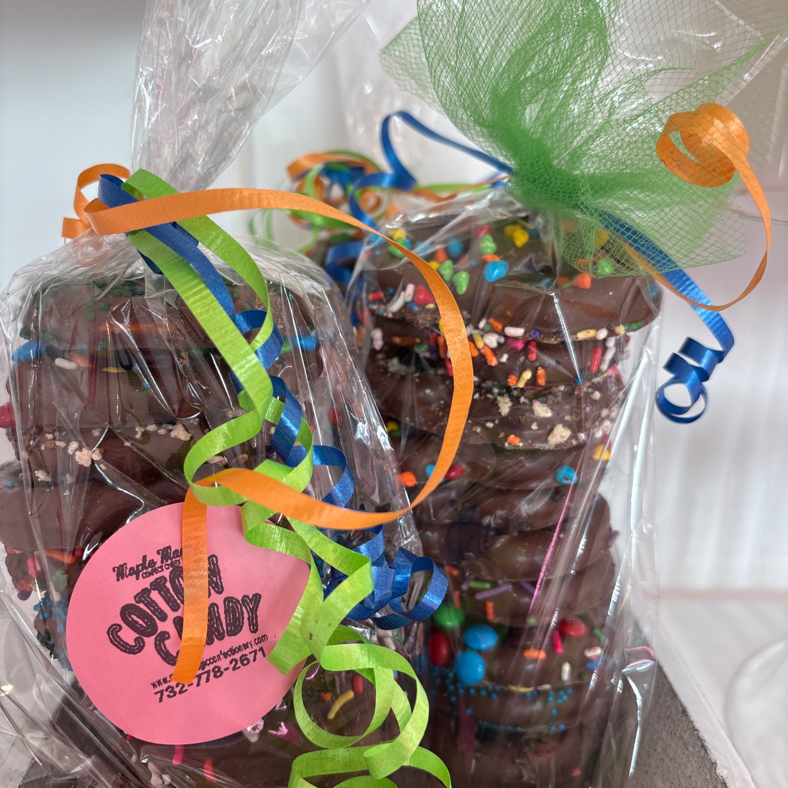 Dozen chocolate covered pretzel bag